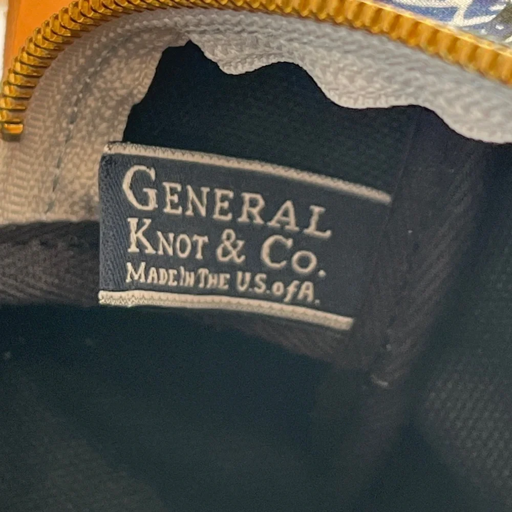 General Knot & Co. Canvas Floral Dopp Kit Travel Toiletry Bag
